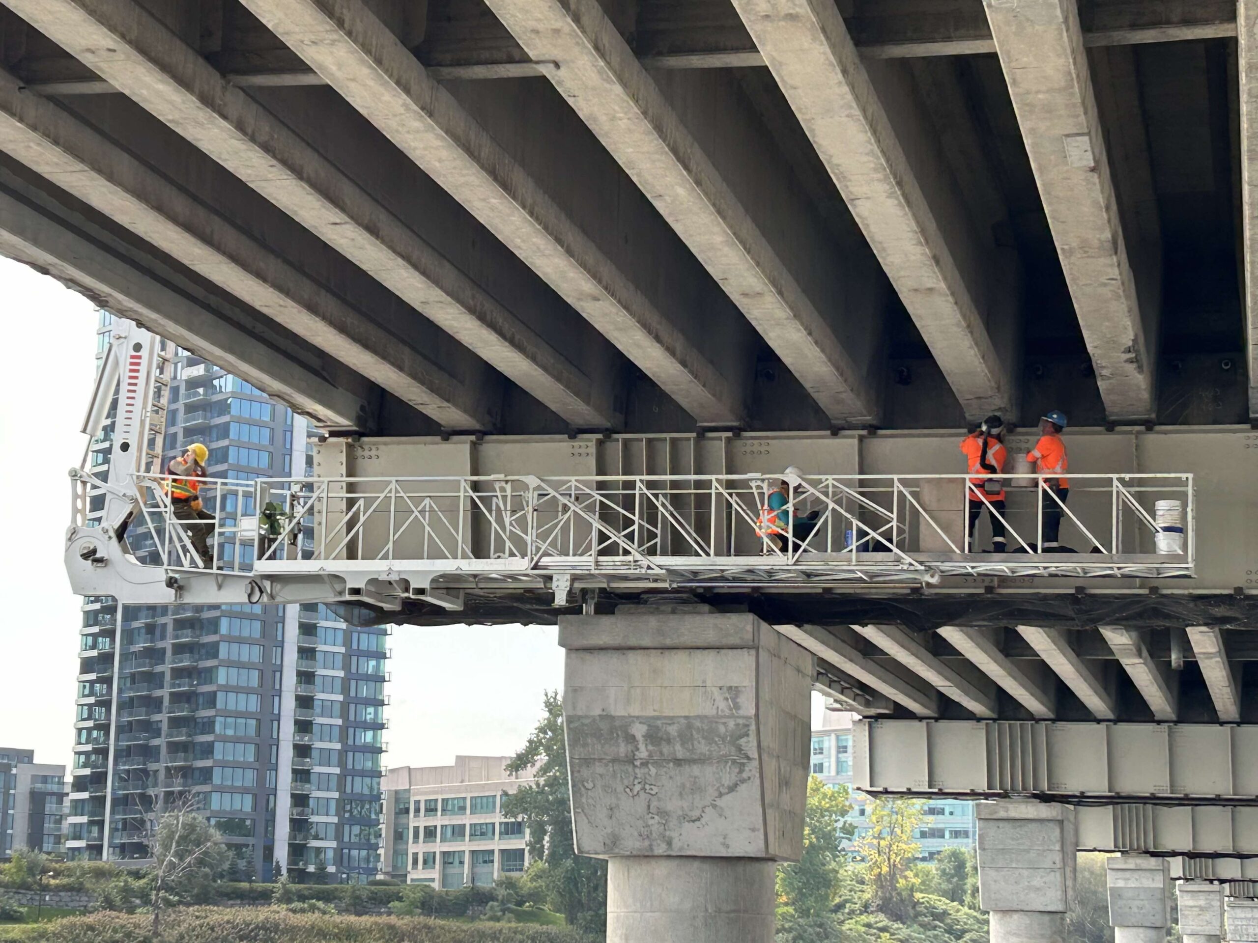 Aspen passerelle en opération