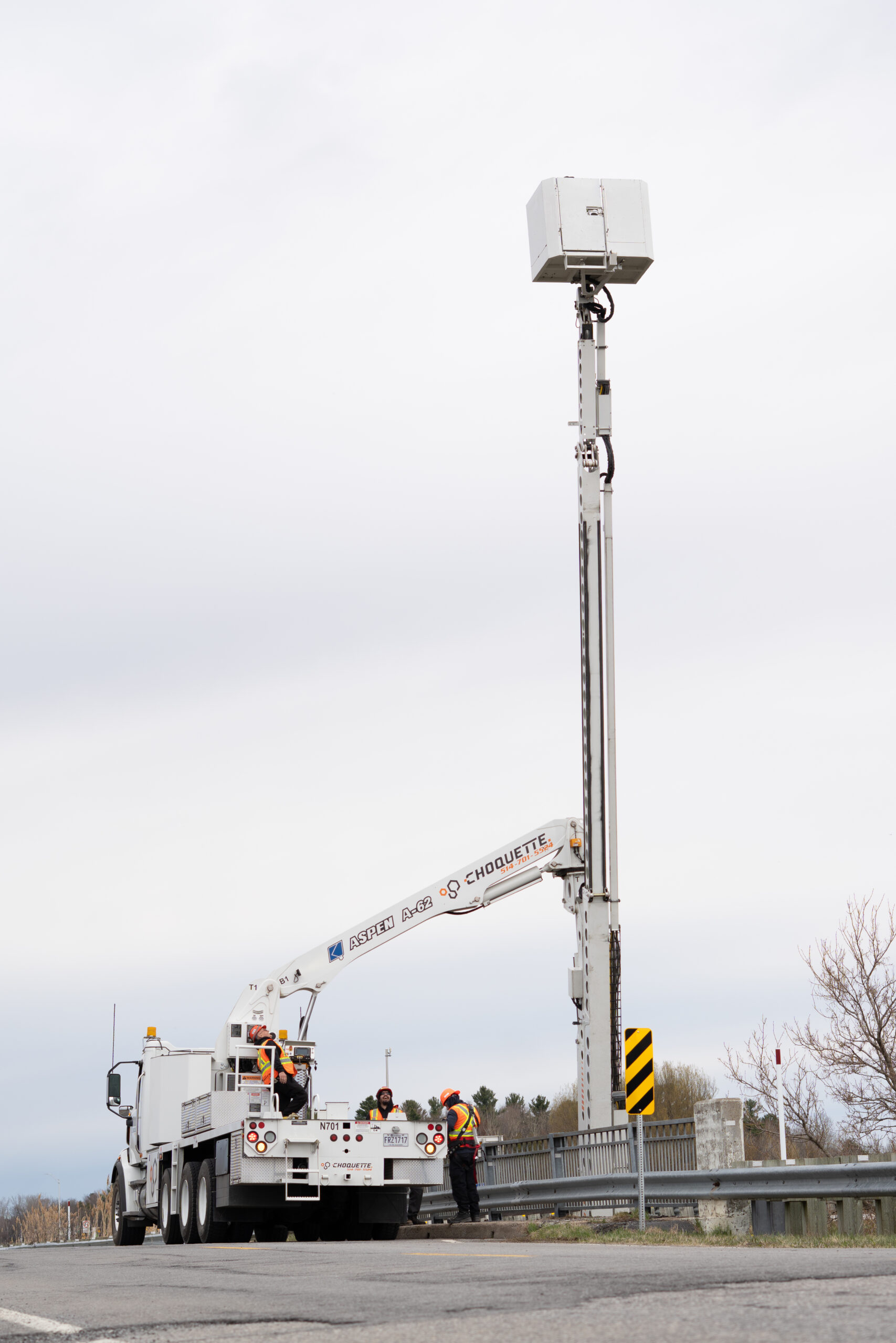 Aspen bucket unit in intervention - routine maintenance