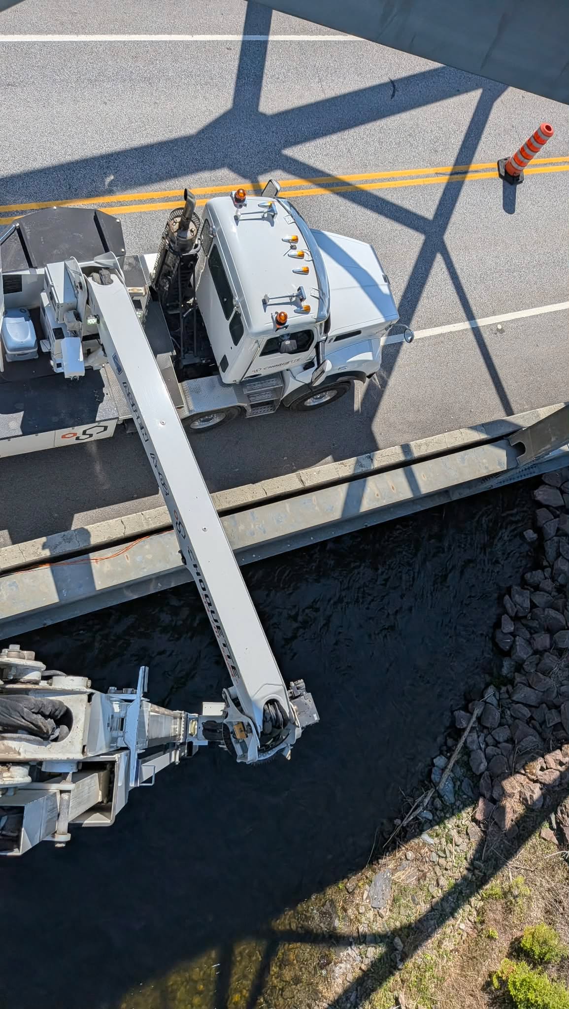 Intervention complexe sur pont haut
